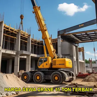 Mengetahui Harga Sewa Crane 15 Ton untuk Proyek Anda